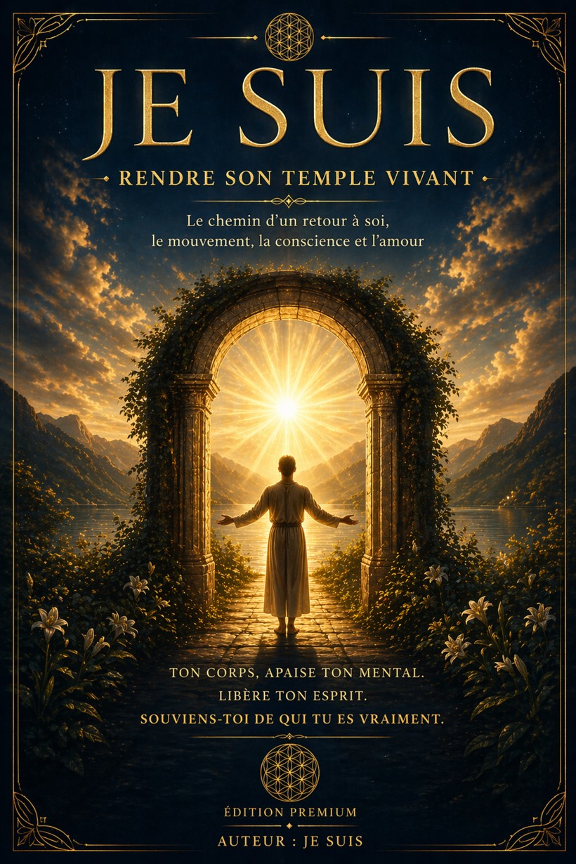 Couverture JE SUIS - Rendre son temple vivant